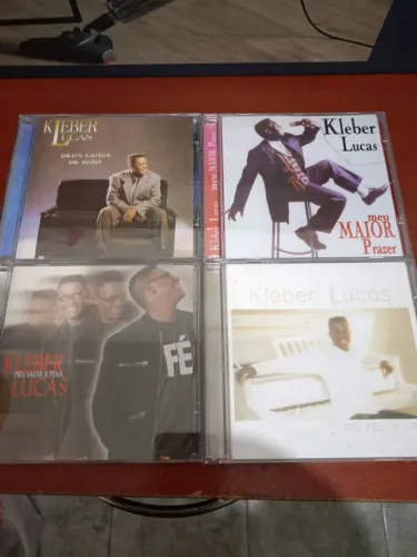 Coleção 4 CDs Kleber Lucas - completos