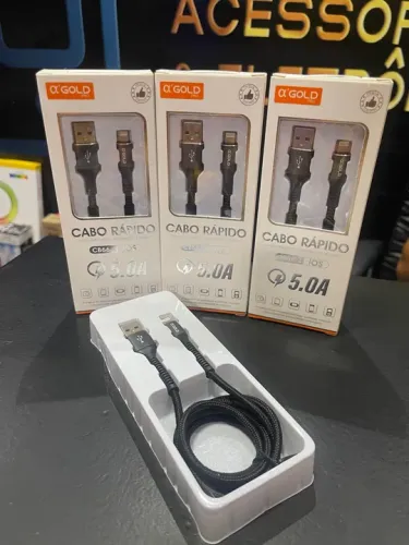 CABO Turbo 1M 5.0 SILICONE IPHONE AGOLD ORIGINAL