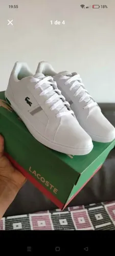 Tênis Lacoste Branco 