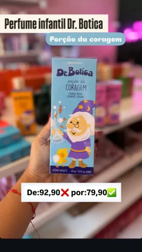Colônias Dr.Botica O Boticário em promoção