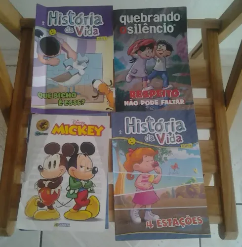 Lote de livros e Livretos