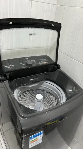 Máquina Brastemp 13kg Cesto Inox - 12 Programas de Lavagem Platinum BWK13