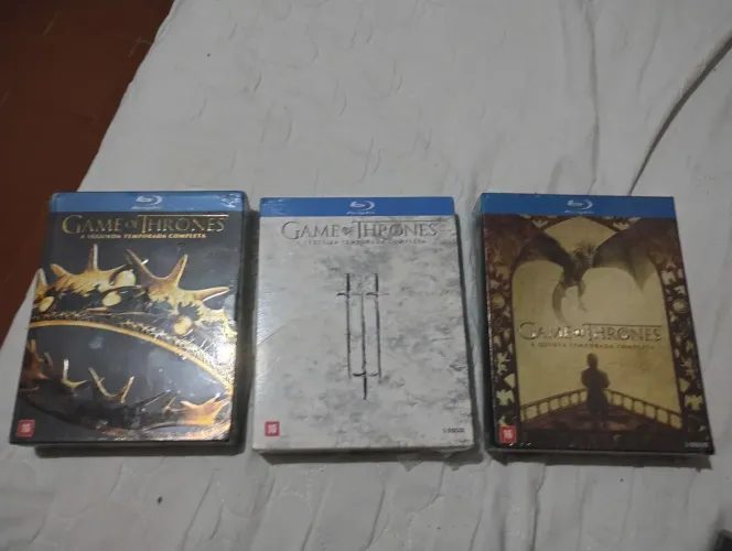 Game of Thrones - Blu-Rays - 2ª, 3ª e 5ª Temporadas