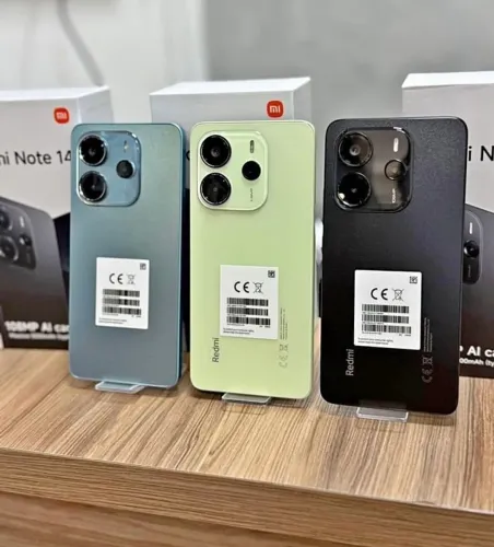  Celulares Xiaomi Redmi Note 14 256GB 08GB ROM Cores Vibrantes Entregamos Grátis Garantia 