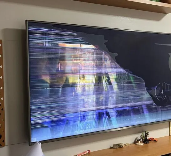 TV LG 4K Smart TV LED 55" LG 4K HDR Netflix 55UJ6545 4 HDMI