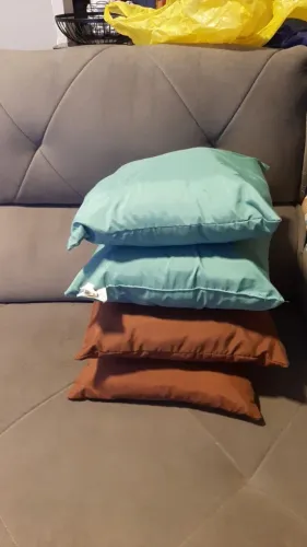 Almofadas pequenas cores variadas