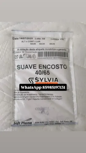Travesseiro ortopédico de espuma