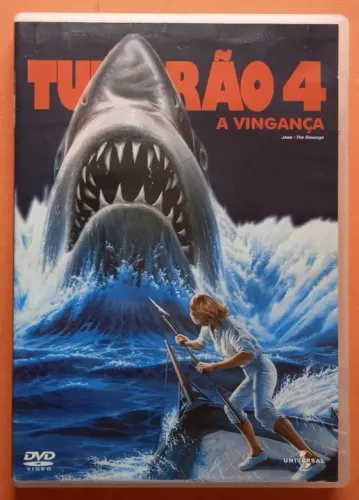 Dvd Tubarão 4 - A Vingança 