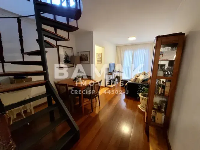 Duplex para venda possui 109 metros quadrados com 2 quartos em Jardim da Glória - São Paul
