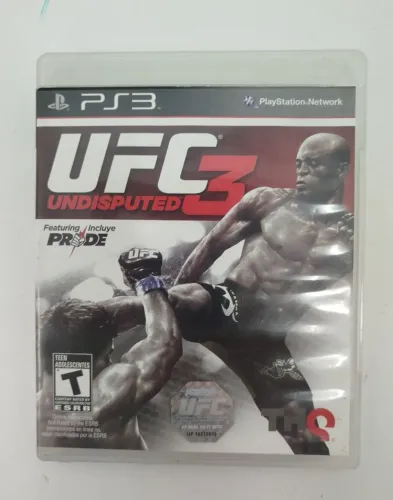 Jogo de PS3 mídia física UFC 3 