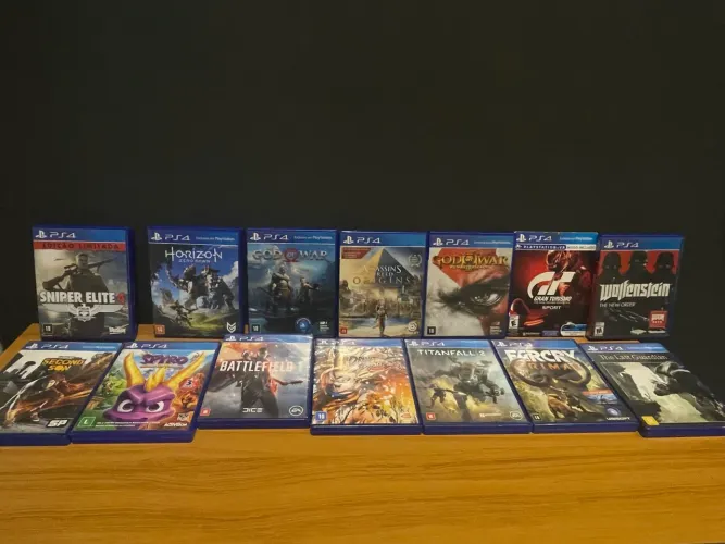 Jogos de Ps4 em excelente estado