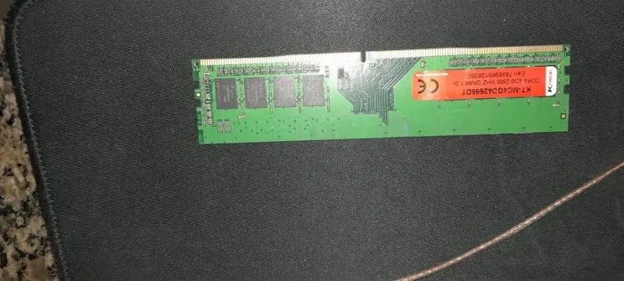 4ram ddr4 funcionando perfeitamente