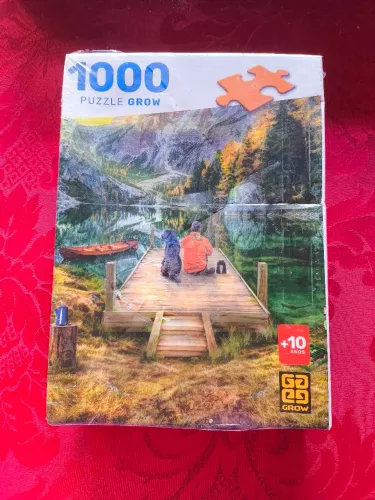 Quebra cabeça 1000 peças Camping Grow