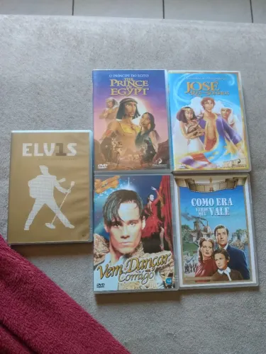 Dvs filmes originais (( lote 5 dvds))