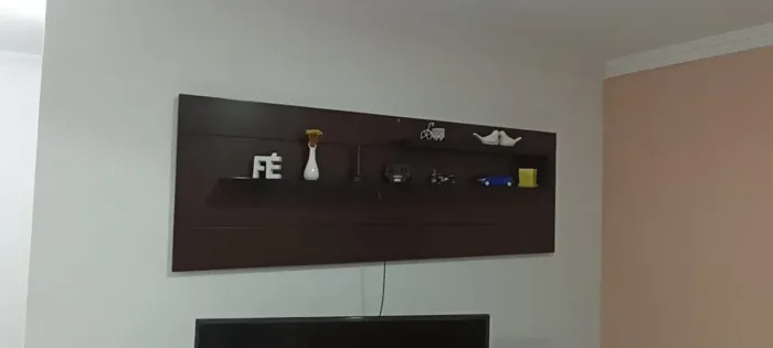 Rack Extensível + Painel de TV (Madeira Nobre e Pesada)