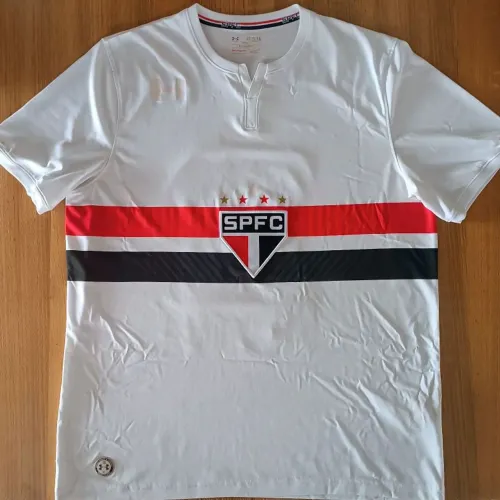 camisa original 2017 são paulo fc under armour branca tamanho gg spfc