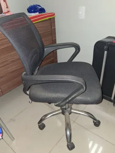 CADEIRA TELA DIRETOR PRETA