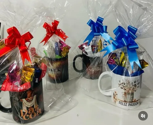 Canecas kit para Páscoa 