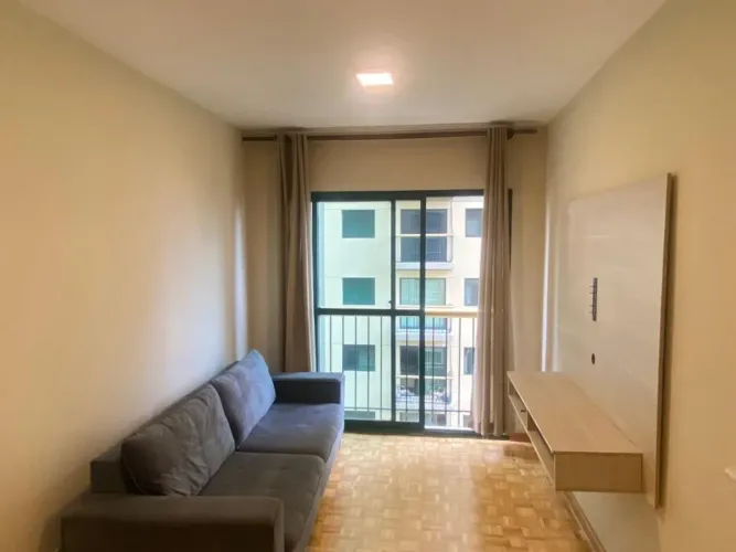 Apartamento com 2 dormitórios mobiliado para alugar, 57 m²- Alphaville Industrial - Baruer