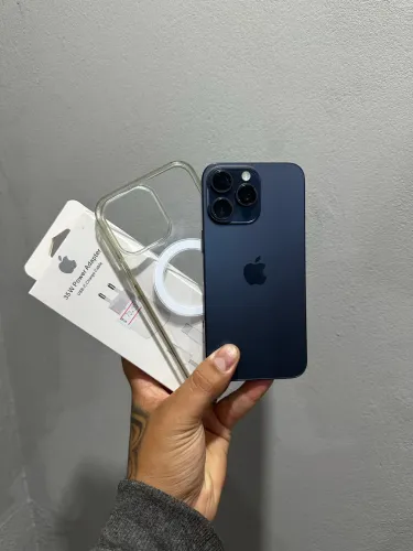 iPhone 15 pro Max 256gb 87% zero impecável azul