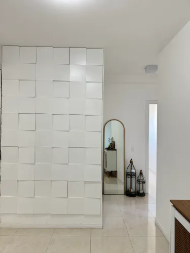 Painel 3D, módulos desmontáveis
