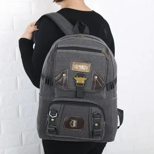 Mochila em lona super resistente