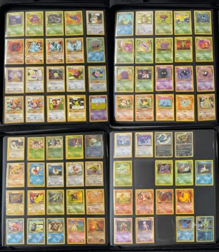 Lote Pokémon TCG Vintage +200 Cartas Base Gym Neo Team Rocket Holo