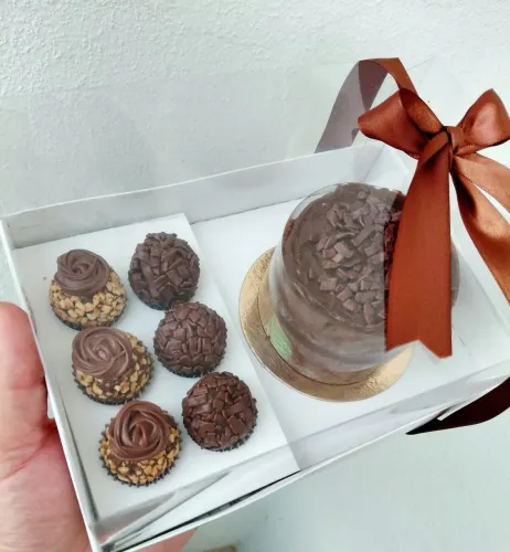Caixa bento cake - presente