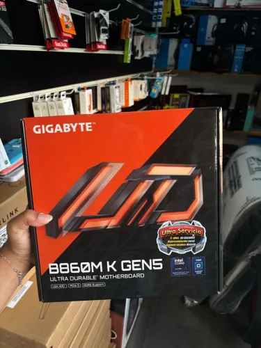 Placa Mãe Gigabyte - B860M K Gen 5 - Intel