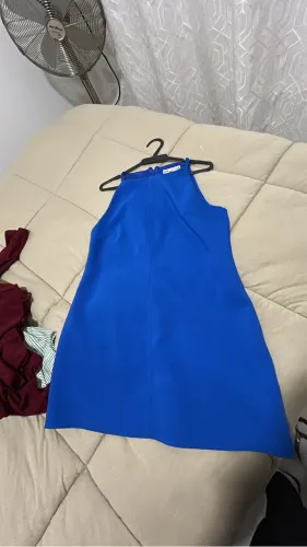 Vestido azul Zara T l 