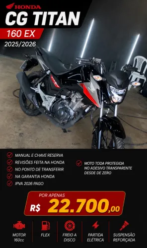 Titan 160 ex 2025/2026