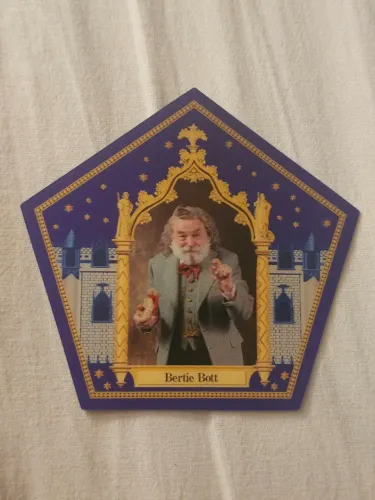 Card Sapo de Chocolate Bertie Bott (Harry Potter)<br>