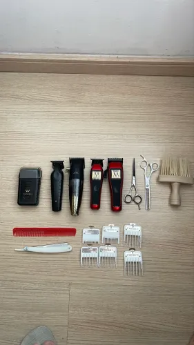 Kit máquinas barbeiro pra ir rápido
