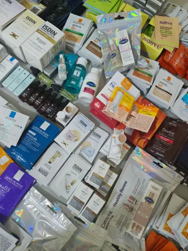 Kit skincare 66 produtos diversas marcas