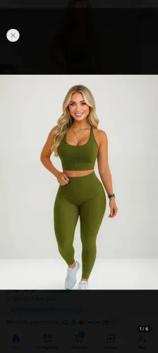 Conjunto academia feminino