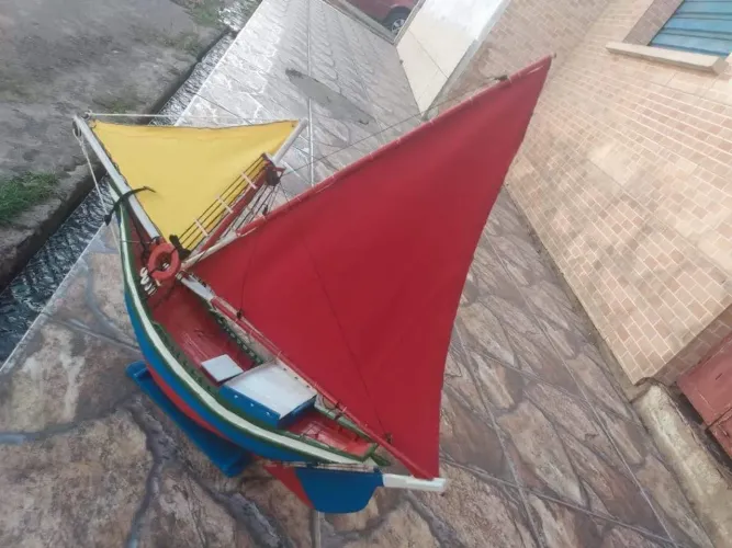 Modelismo náutico de Canoa costeira (MA)