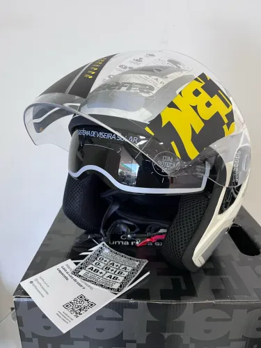 Capacete Bieffe modelo 2026 n58 ZERO!! 