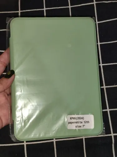 Capa Kindle Paperwhite 12ª Geração - Verde Matcha (Nunca Usada)