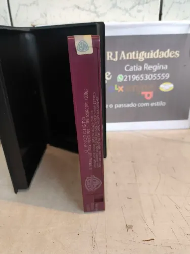 Fita VHS O EXORCISTA - A VERSÃO QUE VOCÊ NUNCA VIU (DUBLADO/TERROR) RARIDADE