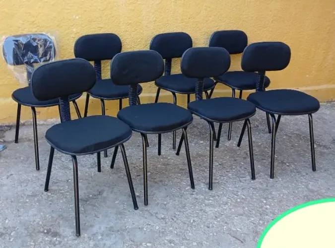 Cadeira escritório fixa atendimento