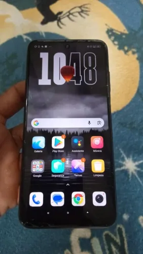 Celular redmi xiaomi 10 128 gb 6 g ram biometria ok bateria ok com trico da usa tranquilo