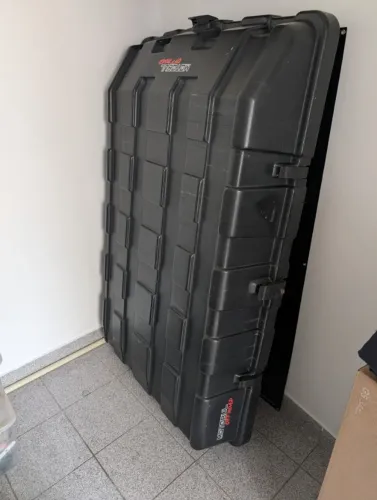 Bagageiro De Teto Maleiro Motobul Off Road 550 Litros Preto