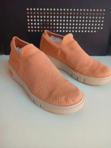 Tênis Usaflex Slip-On Tricot Blush AM01004 - Tam 36 (Original)