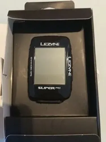 Ciclocomputador GPS Lezyne Super Pro + Sensor De Velocidade Lezyne com manual original
