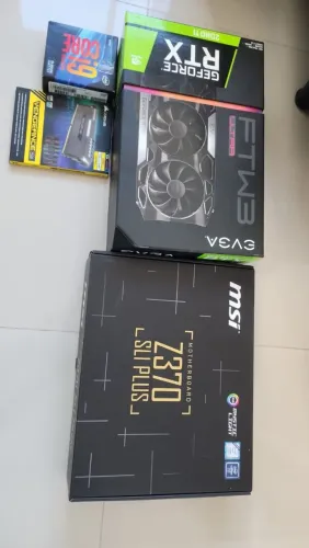 Placa Mãe topo MSI z370 SLI Plus na caixa!