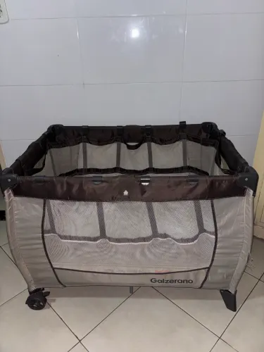 Berço Portátil/Chiqueirinho Galzerano Completo