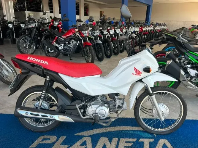 Honda POP 110i 2024 com apenas 3.900 km rodados!