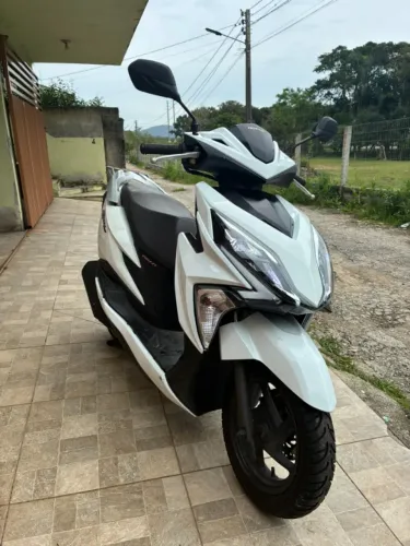 Barbada! Honda Elite 125 2020 Branca - Revisada / Em dia!