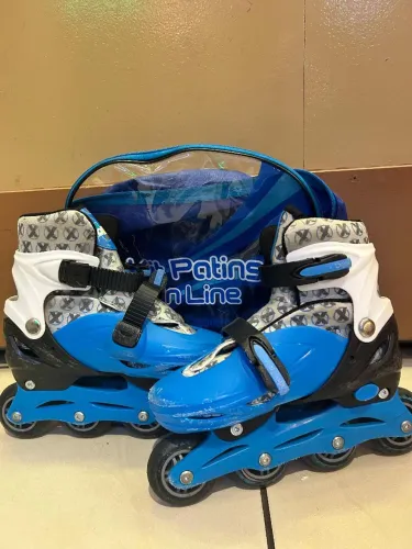 Patins in-line ajustável M(32-35) usado