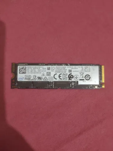 Nvme 256GB Intel 2500 MBs - C/GARANTIA - ACEITO CARTÃO - AEE INFO 